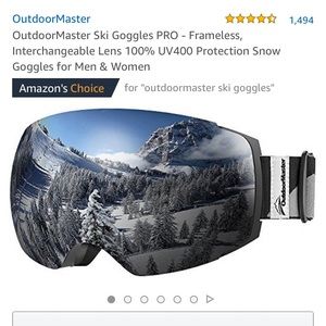 Outdoor master goggles